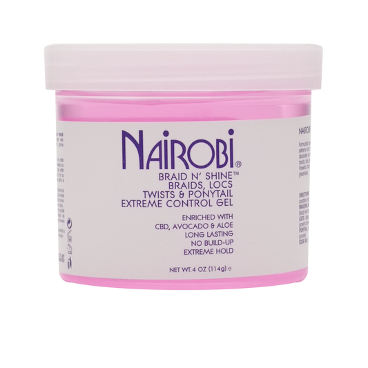 Nairobi Braid n' Shine™ Braids, Locs Twist & Ponytail Extreme Control Gel