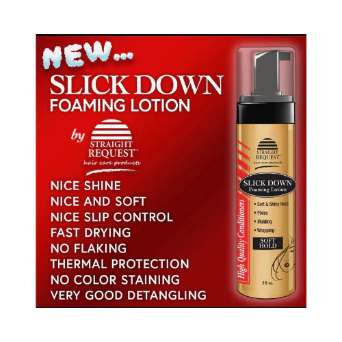 Straight Request Slick Down Faoming Lotion